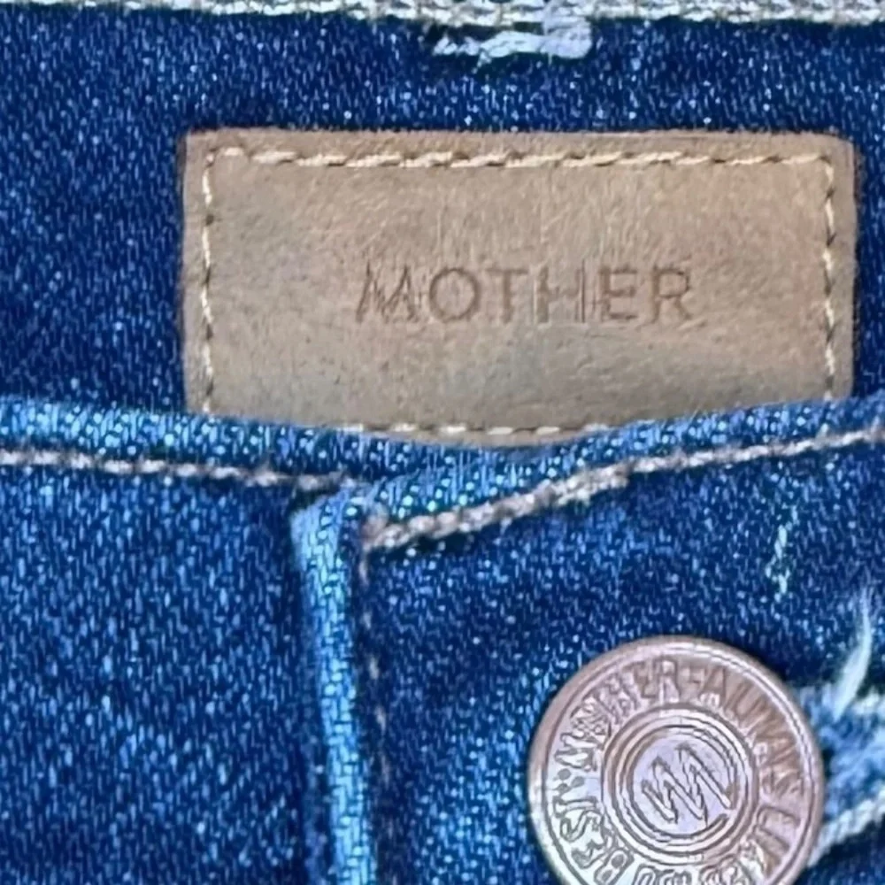Mother‎ The Patch Pocket Rambler Zip Sneak Jeans Sz 29